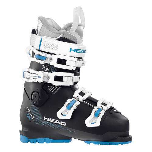Горнолыжные ботинки HEAD Advant Edge 75 X W 2019, black/anthracite/blue, 25.5 в Спортмастер