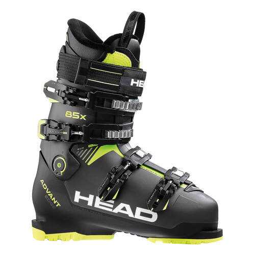 Горнолыжные ботинки HEAD Advant Edge 85 X 2019, anthracite/black/yellow, 28 в Спортмастер