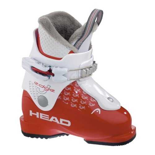 Горнолыжные ботинки HEAD Edge J1 2016, red/white, 15.5 в Спортмастер