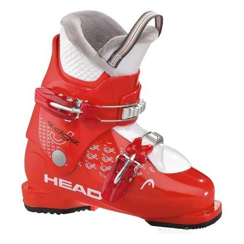 Горнолыжные ботинки HEAD Edge J2 2015, red/white, 21.5 в Спортмастер
