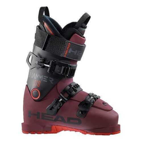 Горнолыжные ботинки HEAD Hammer 110 2018, red/black, 27.5 в Спортмастер