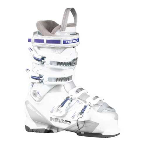 Горнолыжные ботинки HEAD Next Edge 80 HT W 2017, white/violet, 25.5 в Спортмастер