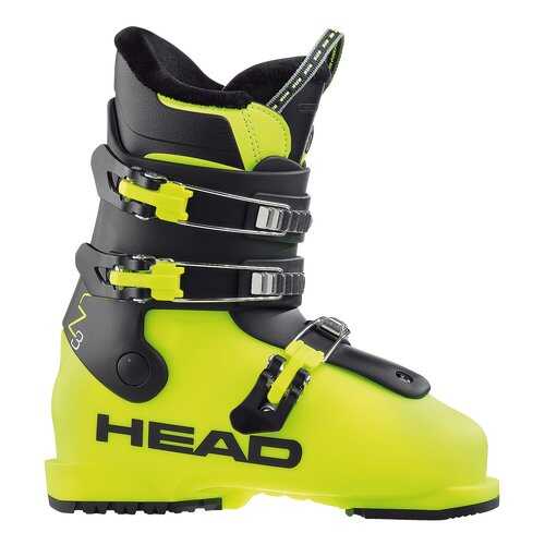 Горнолыжные ботинки HEAD Z3 2019, yellow/black, 23 в Спортмастер
