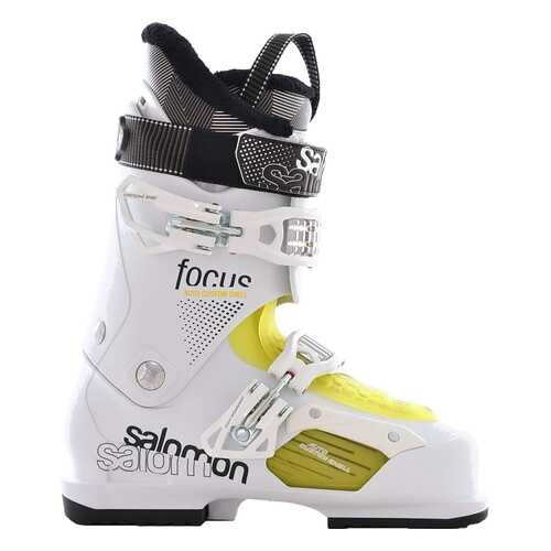 Горнолыжные ботинки Salomon Focus 2014, white/white, 25.5 в Спортмастер