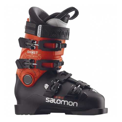 Горнолыжные ботинки Salomon Ghost LC 65 2019, black/orange, 25 в Спортмастер