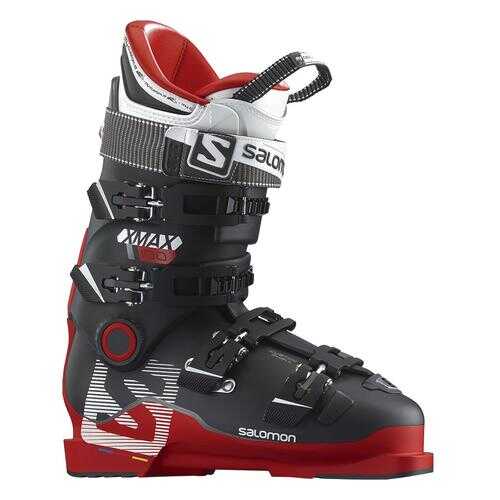 Горнолыжные ботинки Salomon X Max 100 2017, red/black, 25.5 в Спортмастер