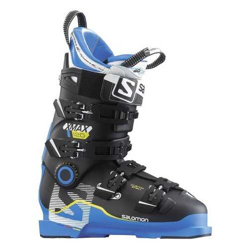 Горнолыжные ботинки Salomon X Max 120 2017, blue/black, 24.5 в Спортмастер