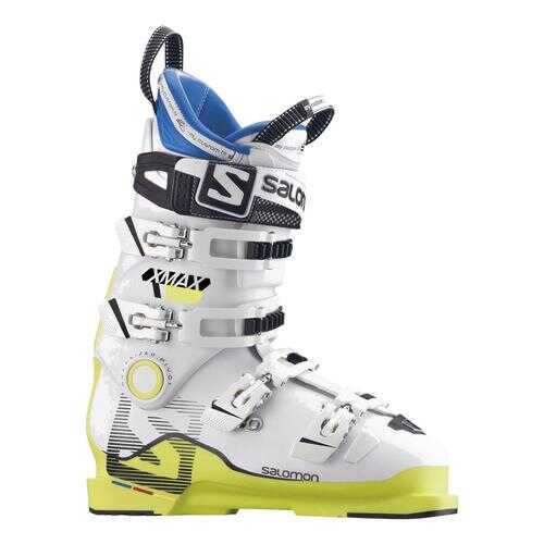 Горнолыжные ботинки Salomon X Max 120 2017, white/acid, 25.5 в Спортмастер