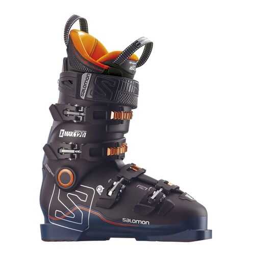 Горнолыжные ботинки Salomon X Max 120 2018, black/petrol black/orange, 26.5 в Спортмастер