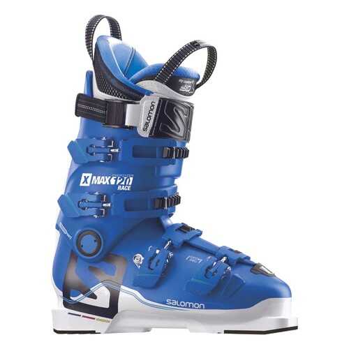 Горнолыжные ботинки Salomon X Max Race 120 2018, blue/white/black, 25.5 в Спортмастер