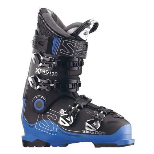 Горнолыжные ботинки Salomon X Pro 120 2017, black/indi transparent, 26.0 в Спортмастер
