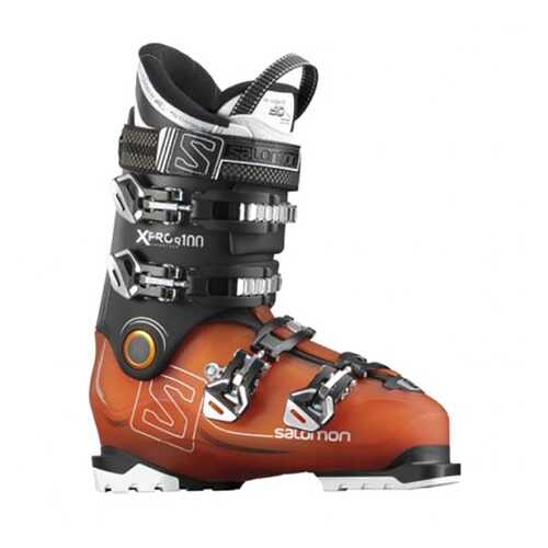 Горнолыжные ботинки Salomon X Pro R 100 2018, orange translucent/black, 29.5 в Спортмастер