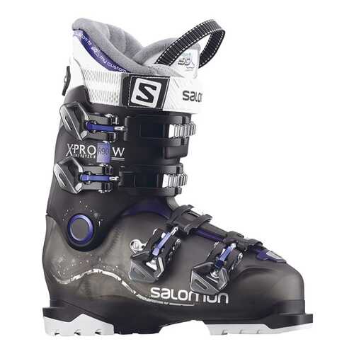 Горнолыжные ботинки Salomon X Pro R 90 W 2018, anthracite transparent/black/dark, 26.5 в Спортмастер