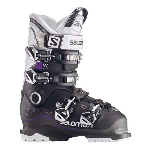 Горнолыжные ботинки Salomon X Pro X 80 CS W 2018, black/anrtacite/white, 25.5 в Спортмастер