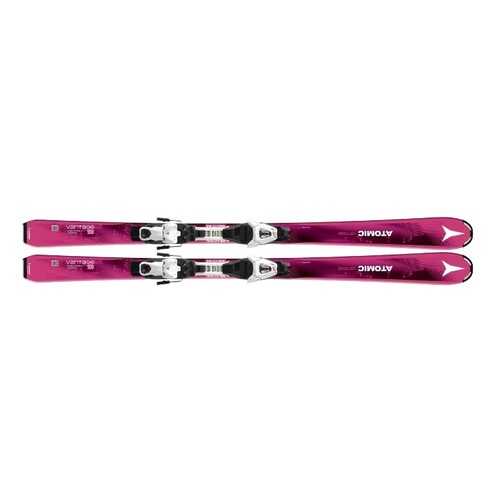 Горные лыжи Atomic Vantage Girl III + Lithium 7 2018, 130 см в Спортмастер