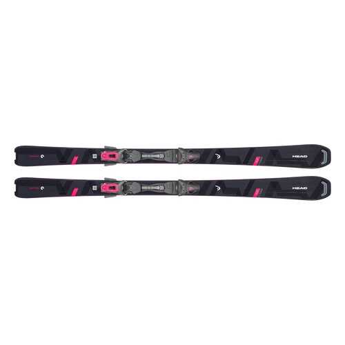 Горные лыжи Head Absolut Joy SLR Black/Pink + Joy 9 SLR 2019, 158 см в Спортмастер