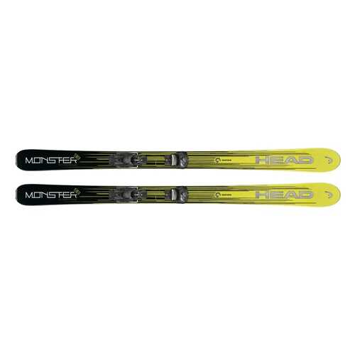 Горные лыжи Head Monster 98 Ti SW Black/Metalic Yellow + Attack 13 2018, 177 см в Спортмастер