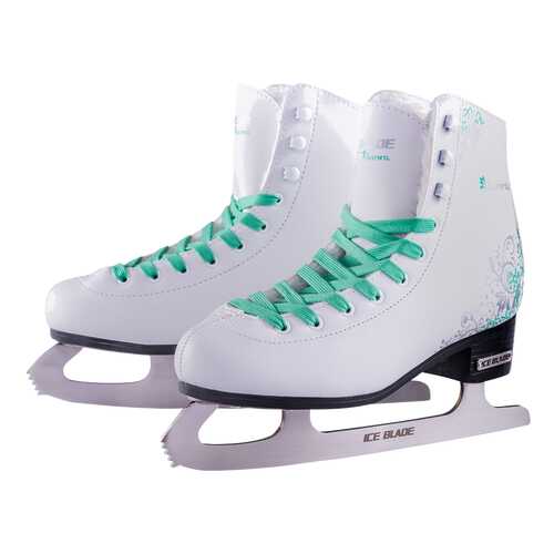 Коньки фигурные Ice Blade Aurora белые/серые, 42 в Спортмастер