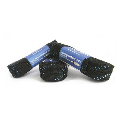 Шнурки для коньков Laces X920 черные, 2,44 м в Спортмастер