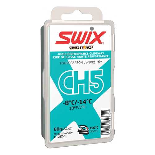 Грунтовая мазь Swix CH5X Turquoise -8C/-14C 60 мл в Спортмастер